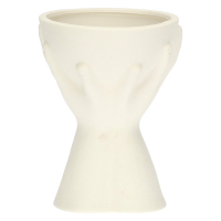 Кашпо Rituali Domestici LOVE HANDS, фарфор, диам. 16 см, выс. 22 см