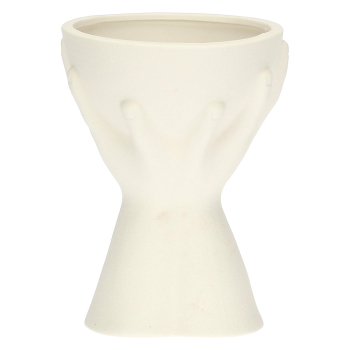 Кашпо Rituali Domestici LOVE HANDS, фарфор, диам. 16 см, выс. 22 см