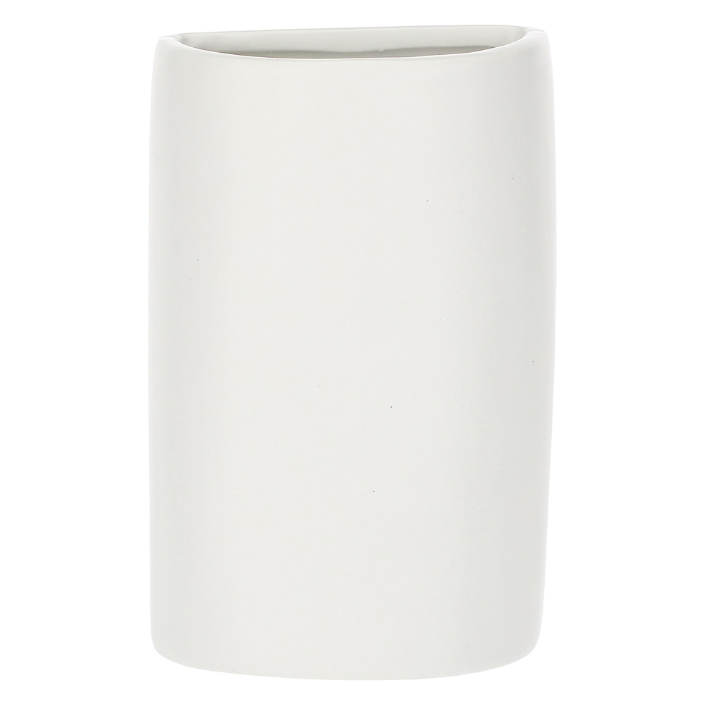 Ваза Rituali Domestici AUGUSTO EAR WHITE, керамика, 9 х 9 х 14 см