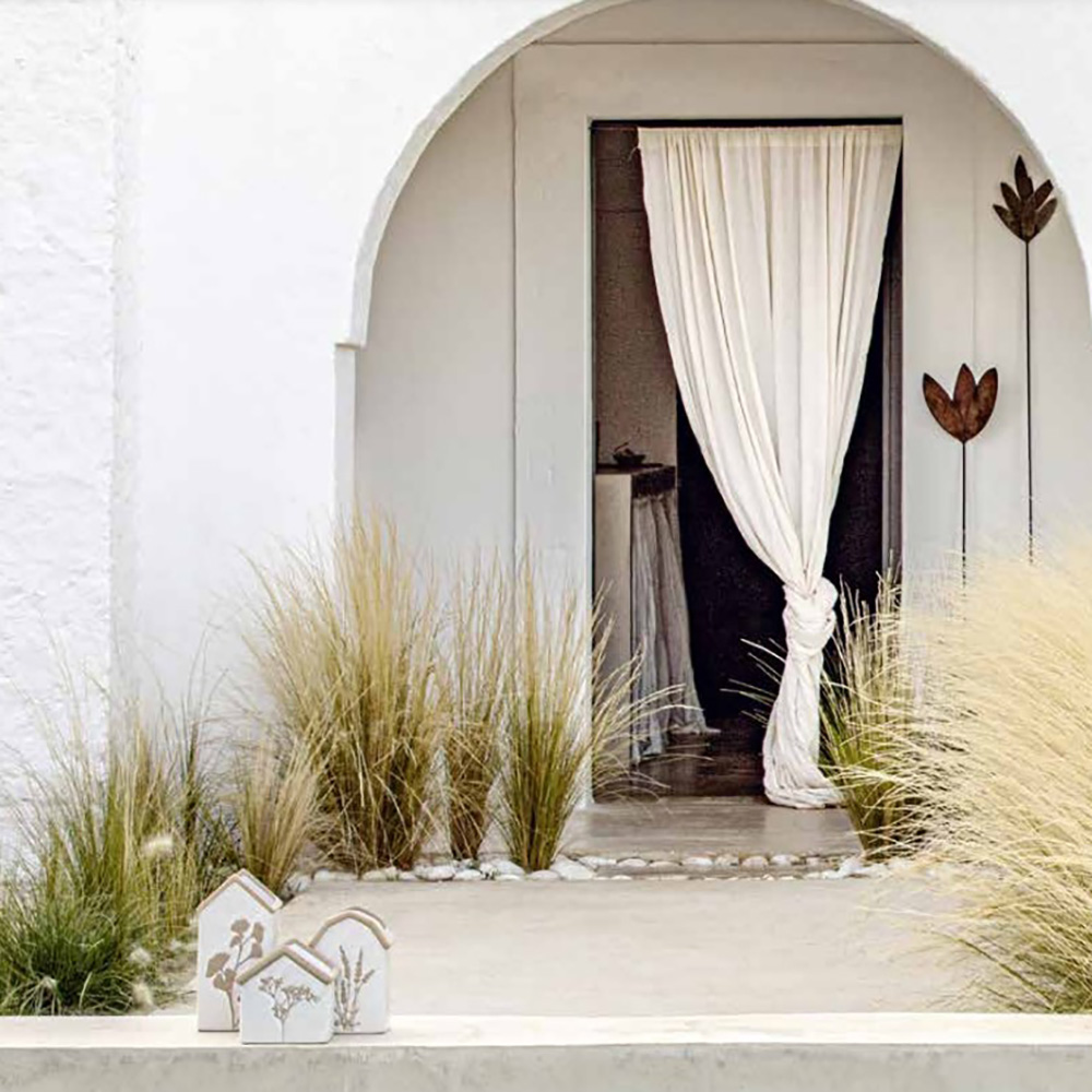 Кашпо Rituali Domestici DICASA BIANCO, керамика, белое, 10,5 х 10,5 х 20,5 см