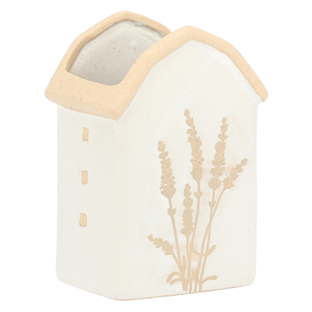 Кашпо Rituali Domestici DICASA BIANCO, керамика, белое, 10,5 х 9 х 16 см