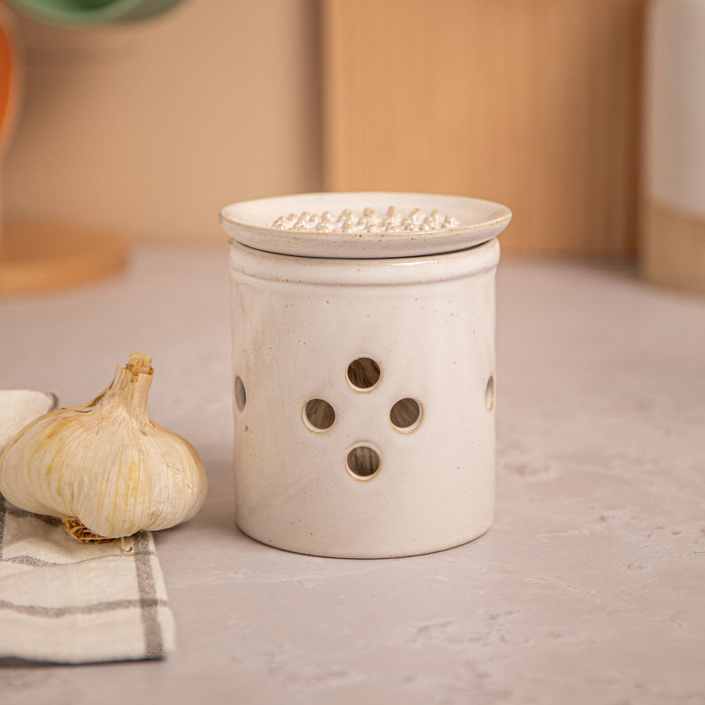 Банка для часнику Kitchen Craft IDILICA, кераміка, 9,2 х 10 см