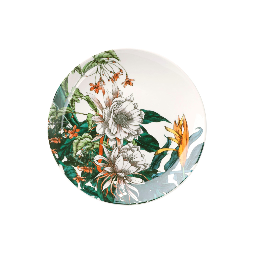 Тарілка десертна Maxwell & Williams NIGHT GARDEN FLOWER, порцеляна, діам. 19 см