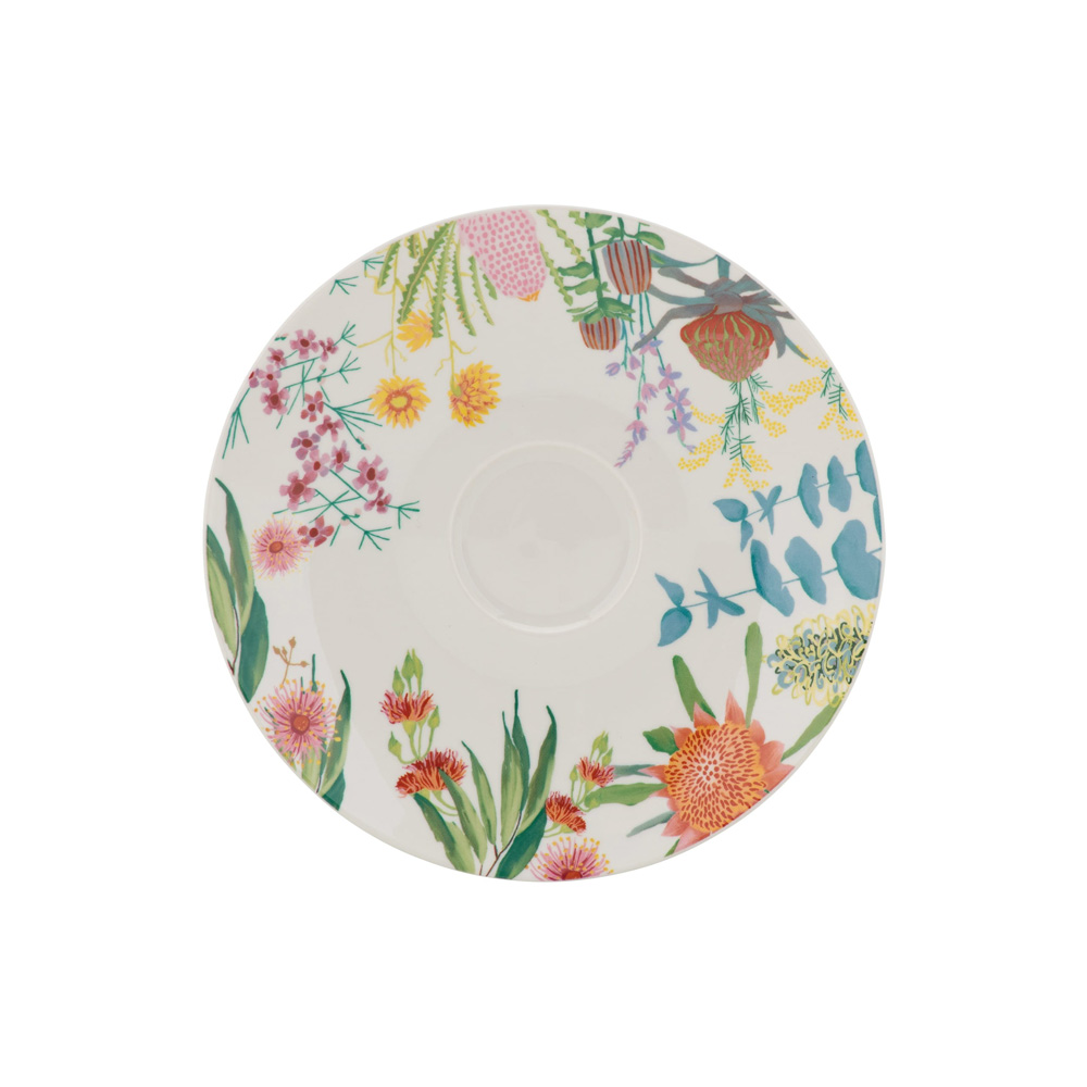 Чашка з блюдцем Maxwell & Williams ROYAL BOTANIC GARDENS NATIVE BLOOMS, порцеляна, 400 мл