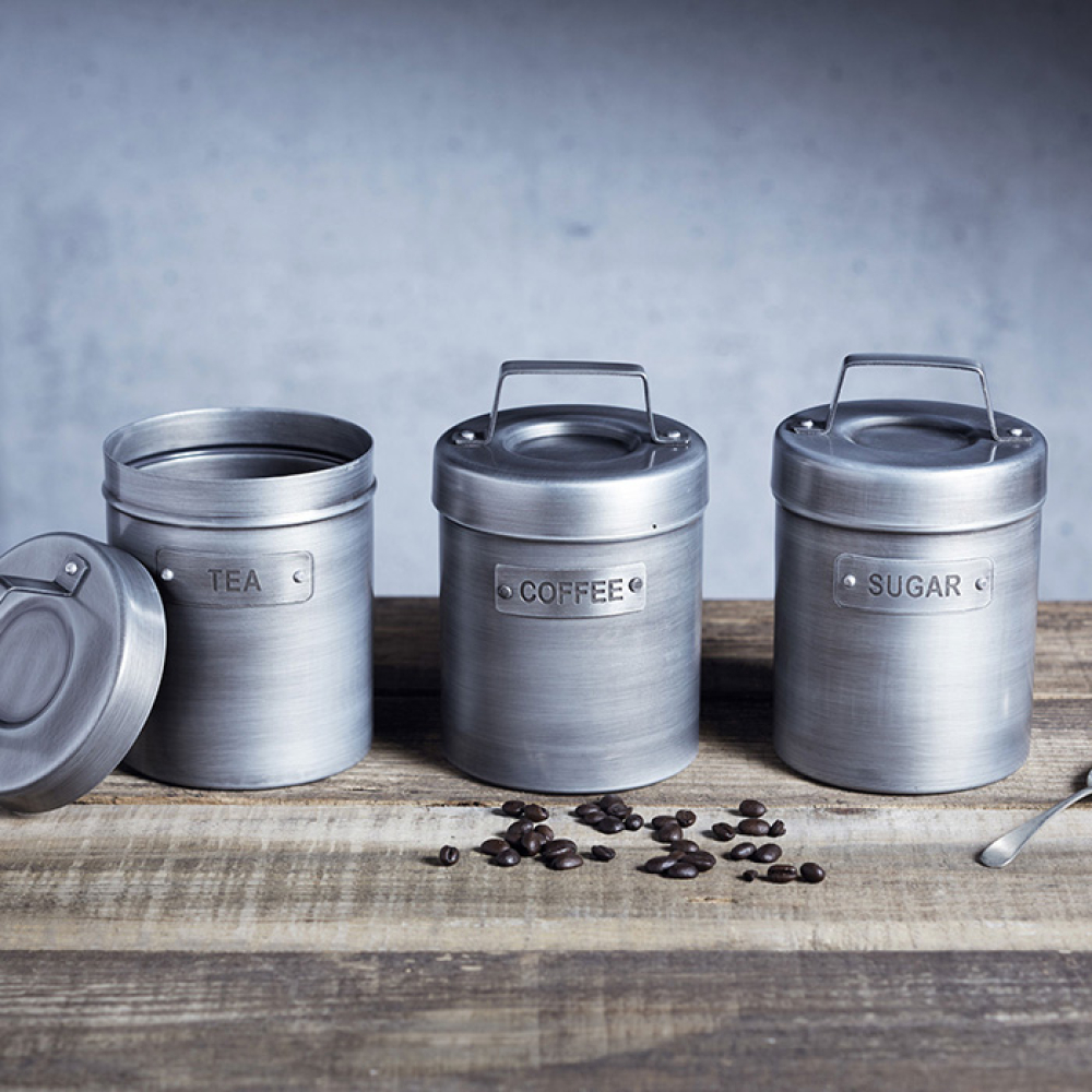 Ємність Kitchen Craft для кави, 1 л, 11х16 см, сіра