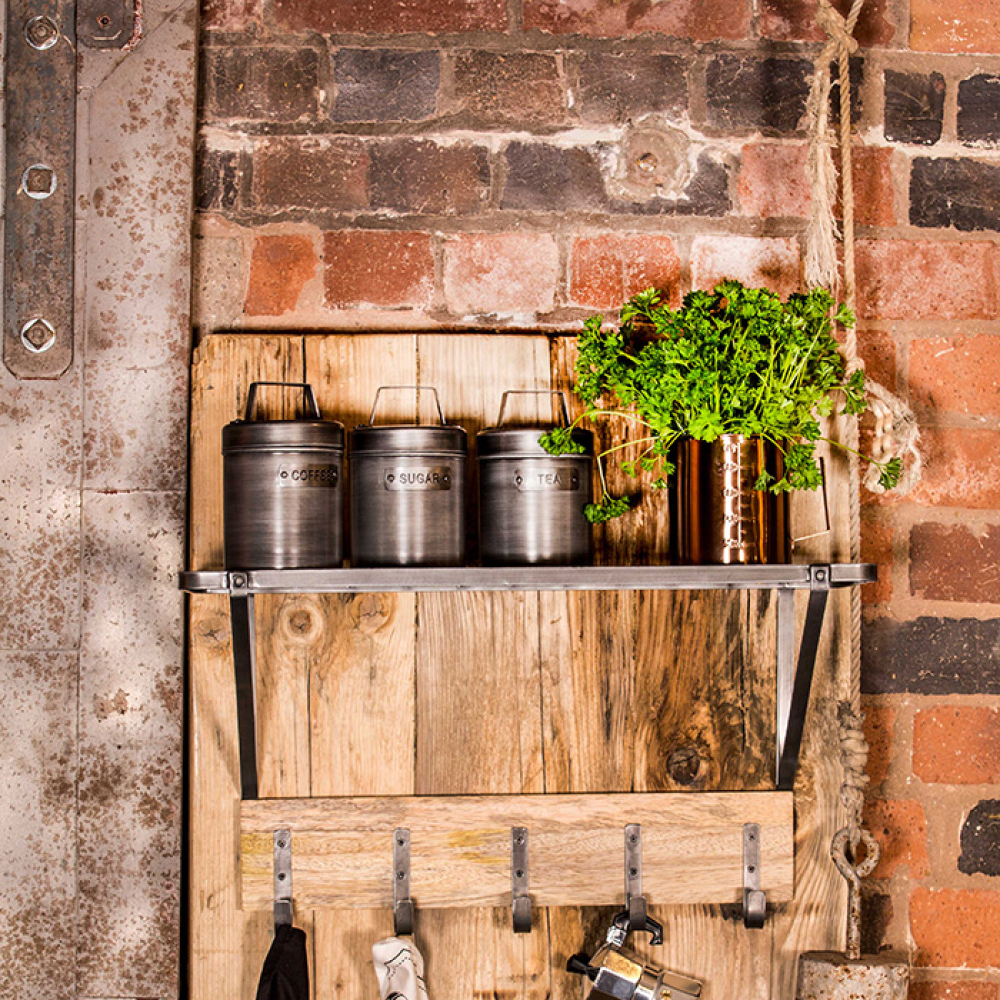 Емкость Kitchen Craft для чая, 1 л, 11х16 см, серая