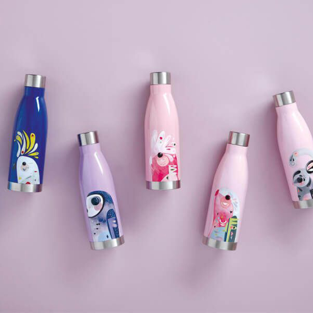 Бутылка металлическая Maxwell & Williams Glider PETE CROMER, с двойными стенками, 500 мл