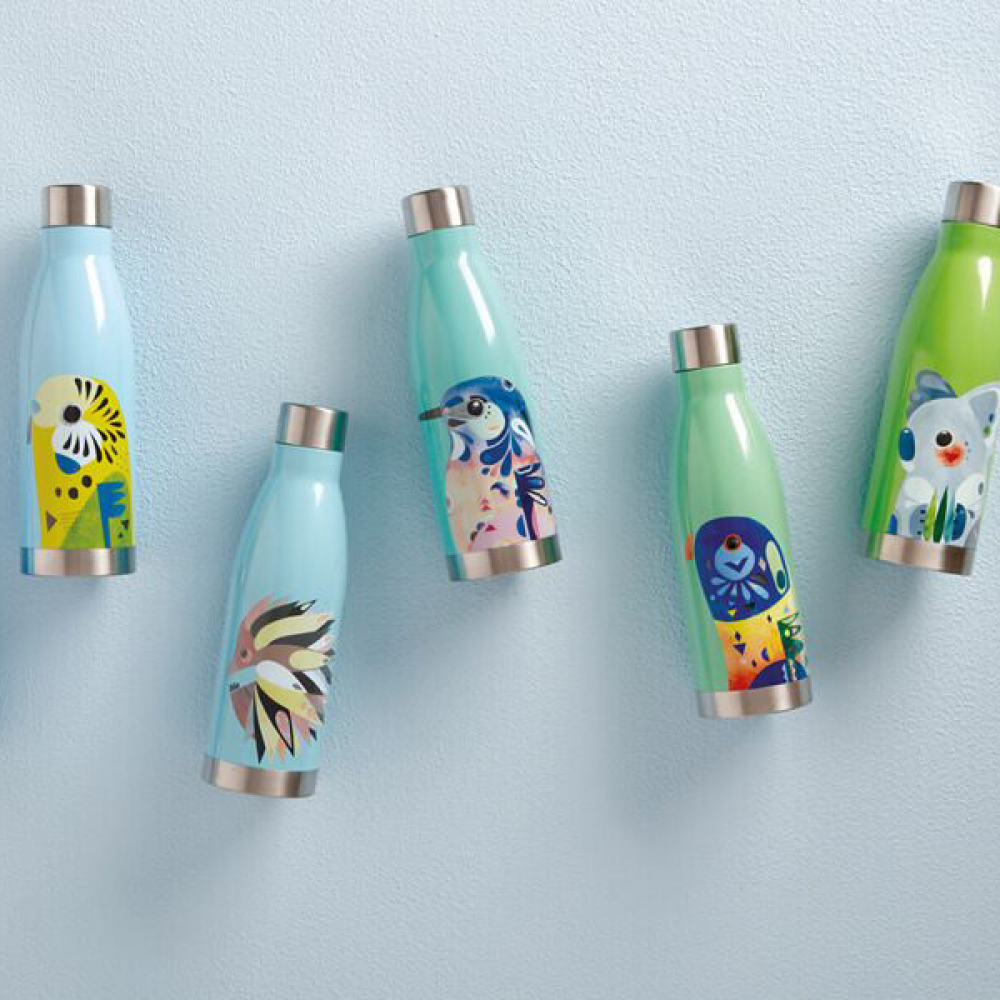 Бутылка металлическая Maxwell & Williams Kangaroo PETE CROMER, с двойными стенками, 500 мл