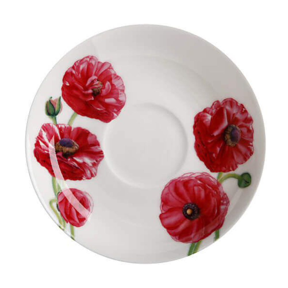Чашка з блюдцем Maxwell & Williams Ranunculus FLORIADE, порцеляна, 480 мл