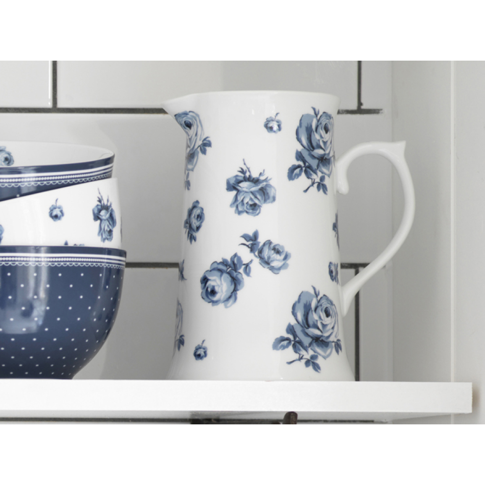Кувшин CreativeTops VINTAGE INDIGO Large Floral, фарфор, 1100 мл