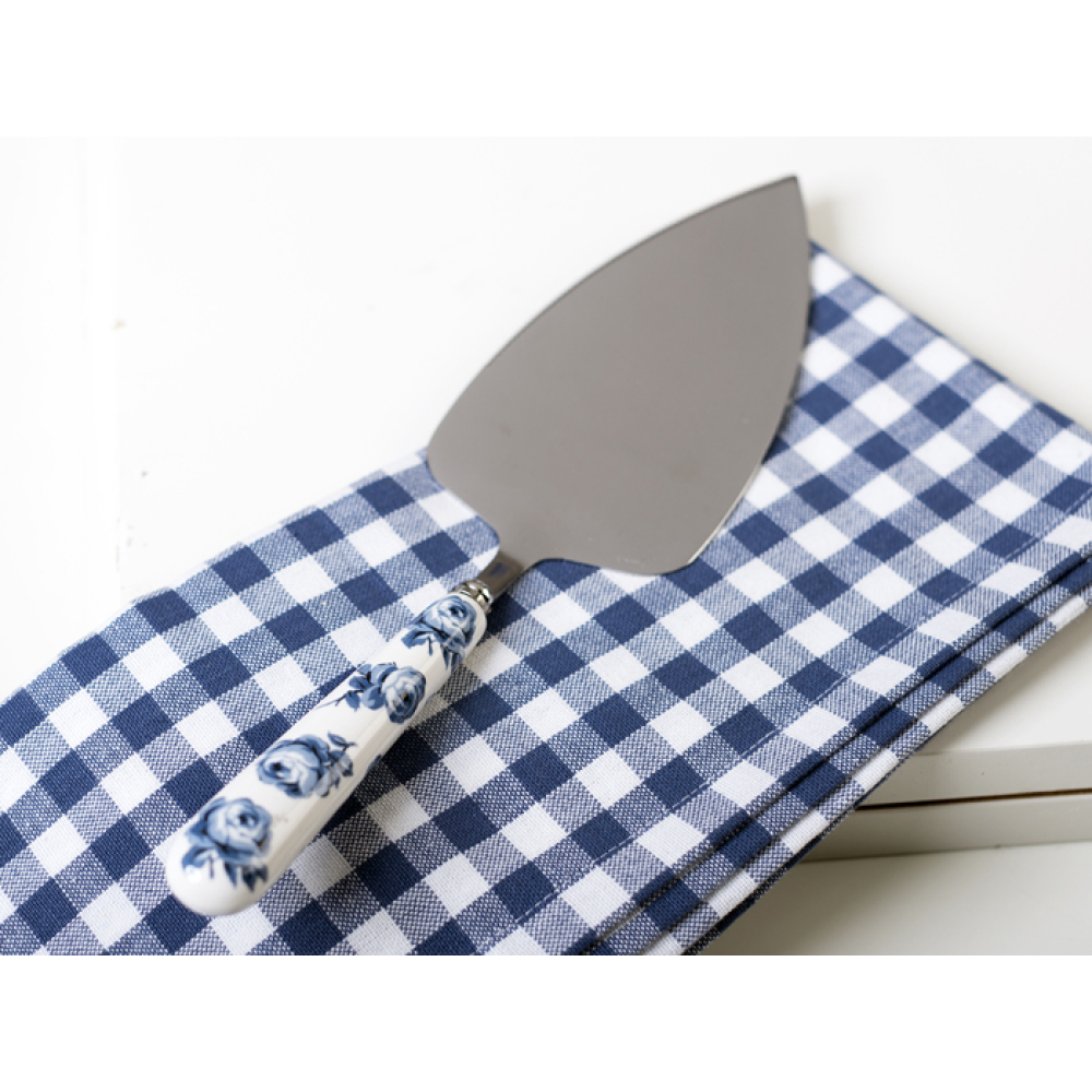 Лопатка металлическая для торта CreativeTops VINTAGE INDIGO, 25 см
