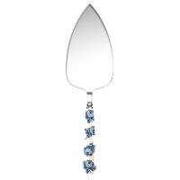 Лопатка металлическая для торта CreativeTops VINTAGE INDIGO, 25 см