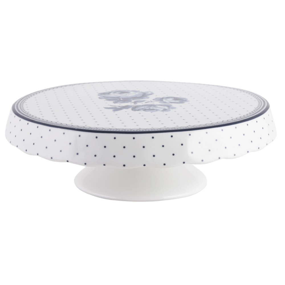 Подставка для торта CreativeTops VINTAGE INDIGO, фарфор, диам. 26 см