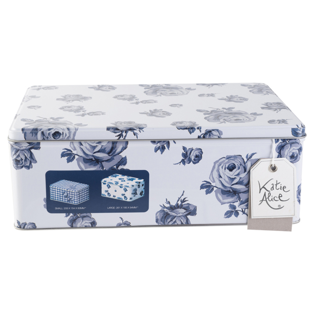 Набор коробок для хранения CreativeTops VINTAGE INDIGO, 2 шт., 26 х 18 х 9 см