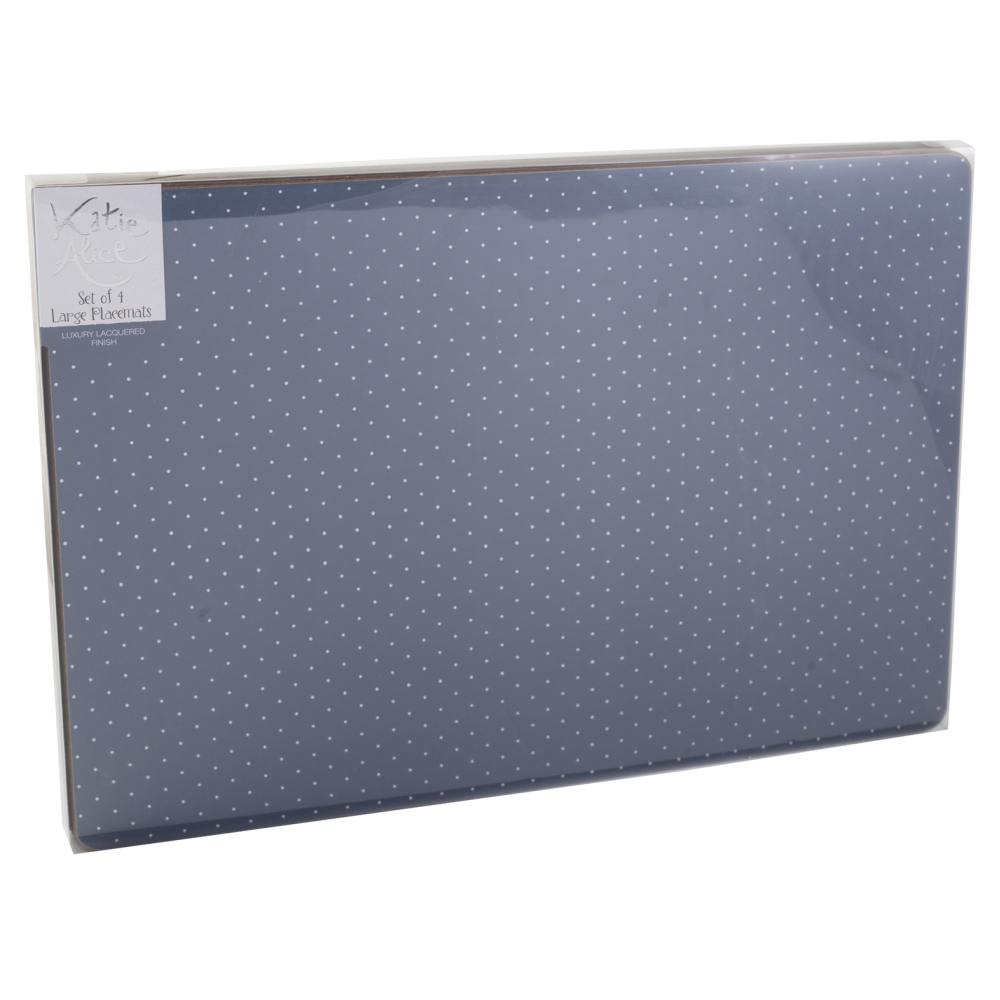 Набор пробковых подставок под тарелки CreativeTops VINTAGE INDIGO, 4 шт.