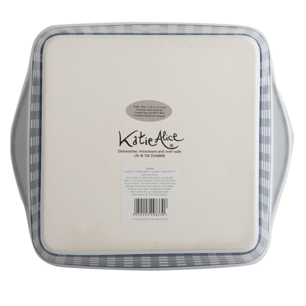 Форма керамическая для запекания CreativeTops VINTAGE INDIGO, квадратная, 27 х 23 х 7 см