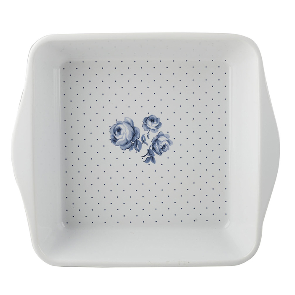 Форма керамическая для запекания CreativeTops VINTAGE INDIGO, квадратная, 27 х 23 х 7 см