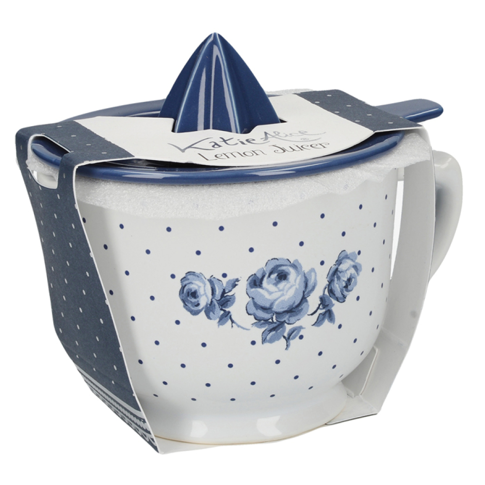 Пресс для лимона CreativeTops VINTAGE INDIGO, 12 х 10 х 11 см