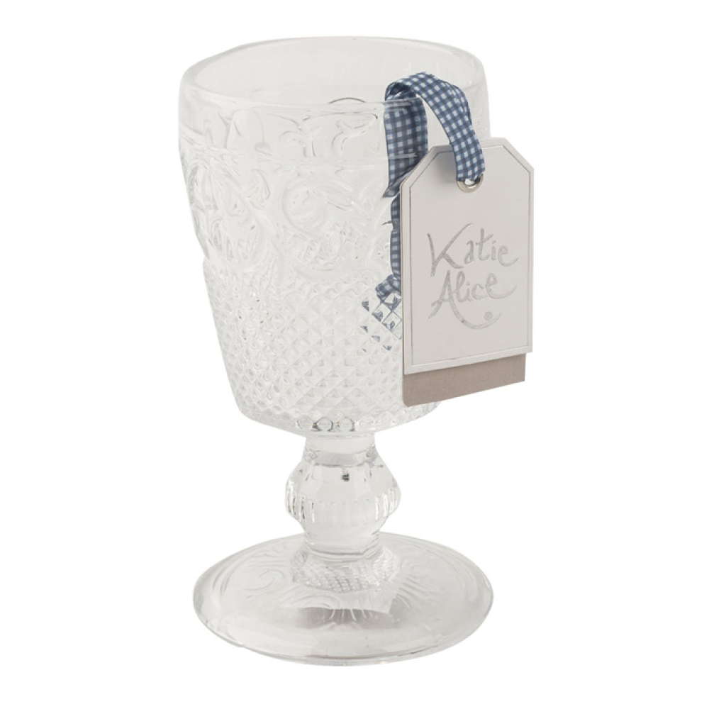 Фужер CreativeTops VINTAGE INDIGO, прозрачный, 275 мл