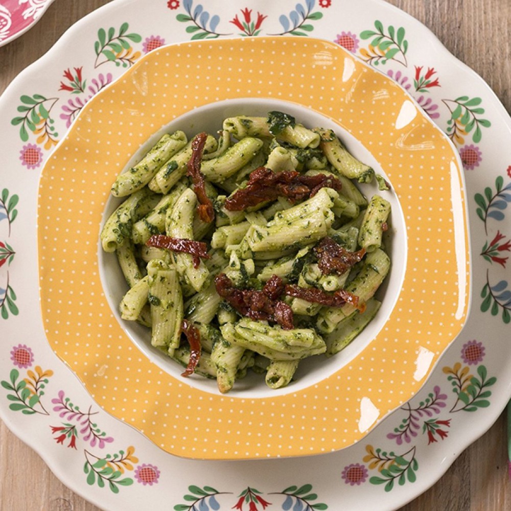 Тарелка для пасты CreativeTops FESTIVAL FOLK, керамика, диам. 20 см