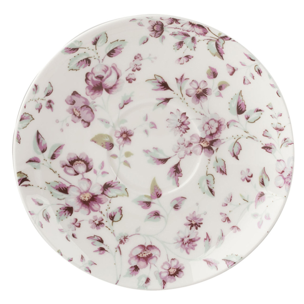 Набор для чая CreativeTops DITSY FLORAL: чашка с блюдцем, чайник заварочный, фарфор, 280 мл