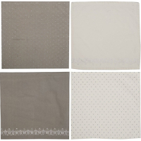 Набор салфеток CreativeTops DITSY FLORAL, 100% хлопок, 4 шт.