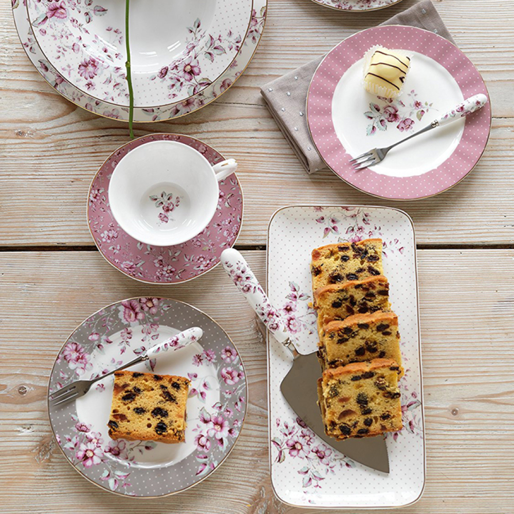 Тарелка обеденная CreativeTops DITSY FLORAL, фарфор, диам. 26,5 см