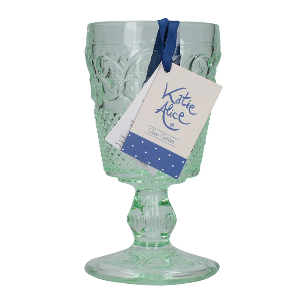 Фужер для вина, тиснене скло CreativeTops, зелений, 150 мл