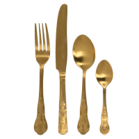 Набор столовых приборов CreativeTops Katie Alice, с покрытием, 16 пр.