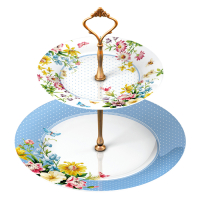 Підставка дворівнева для тістечок CreativeTops ENGLISH GARDEN, порцеляна