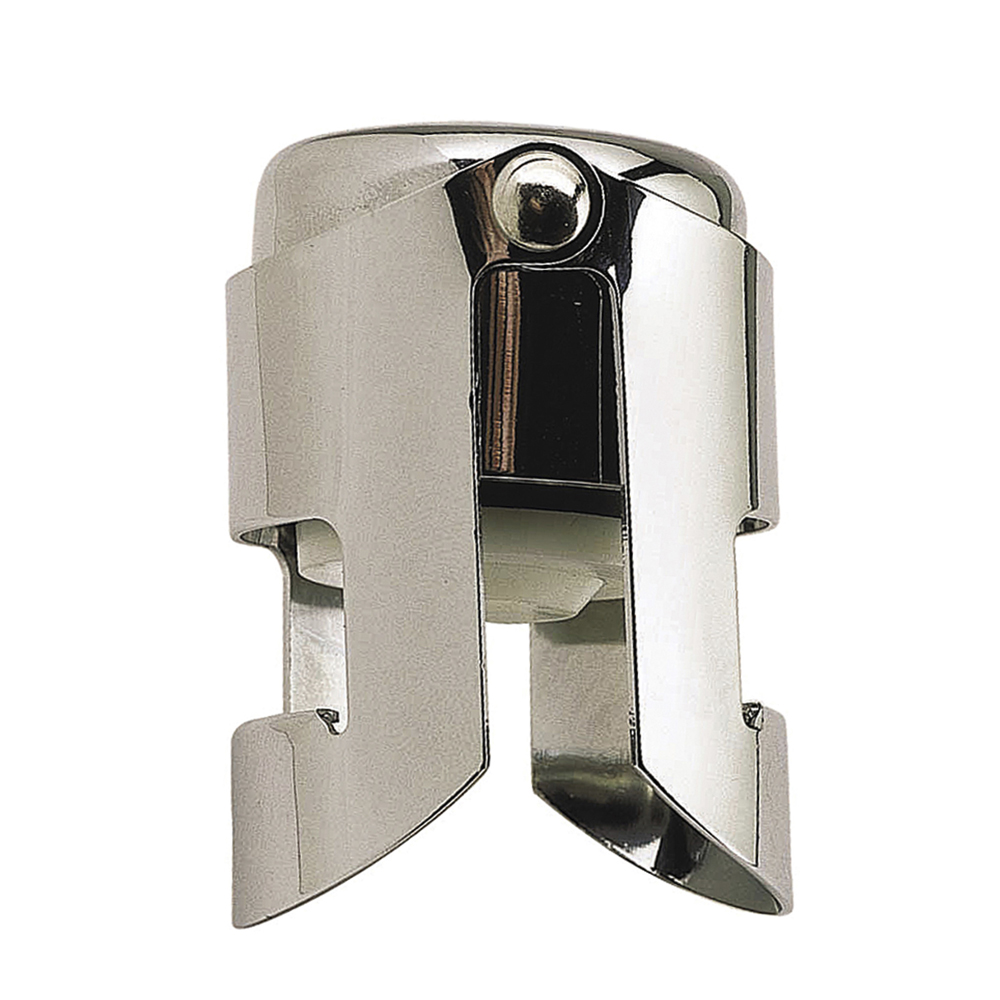 Пробка для бутылки шампанского Kitchen Craft BAR CRAFT WINE STEEL, серебро