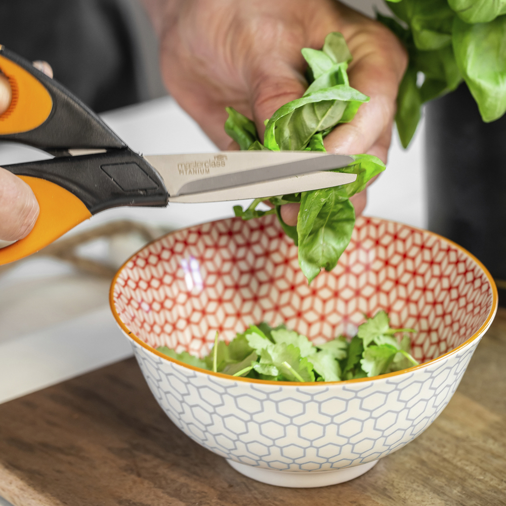 Миска Kitchen Craft GEOMETRIC BLUE, керамика, диам. 16 см, 500 мл