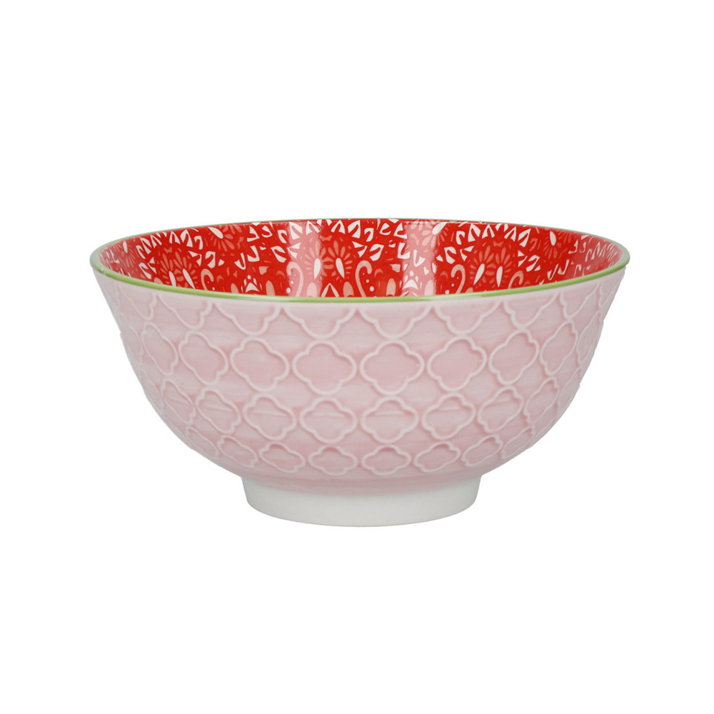 Набор мисок Kitchen Craft Brights, керамика, диам. 15,5 см, 4 шт.