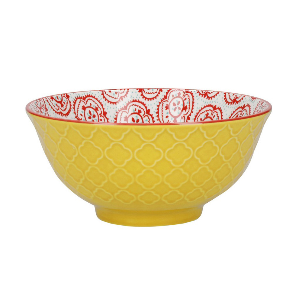 Набор мисок Kitchen Craft Brights, керамика, диам. 15,5 см, 4 шт.