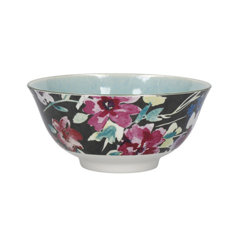 Набор мисок Kitchen Craft Boho Floral, керамика, диам. 15,5 см, 4 шт.