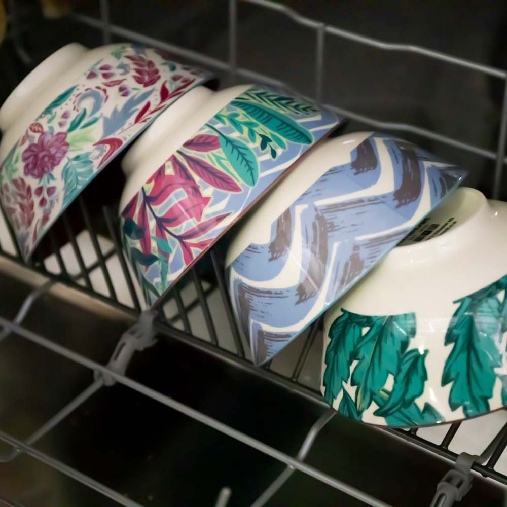 Набор мисок Kitchen Craft Exotic, керамика, диам. 15,5 см, 4 шт.