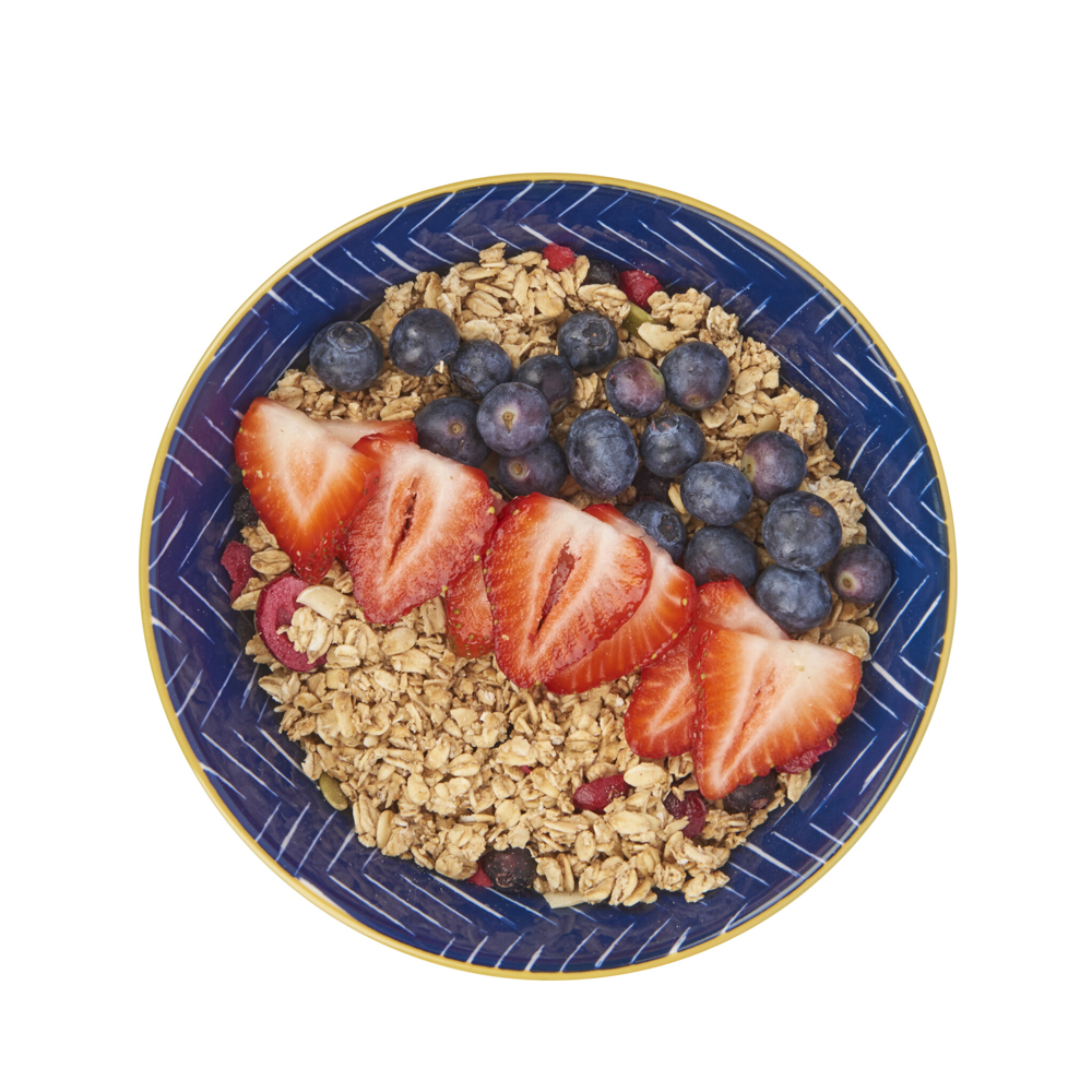 Миска Kitchen Craft LEAFY INDIGO, керамика, диам. 16 см, 500 мл