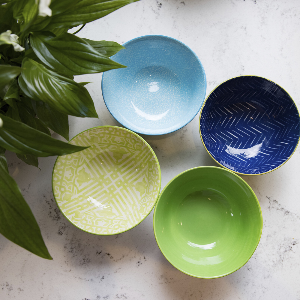 Миска Kitchen Craft MOSAIC, керамика, диам. 16 см, 500 мл