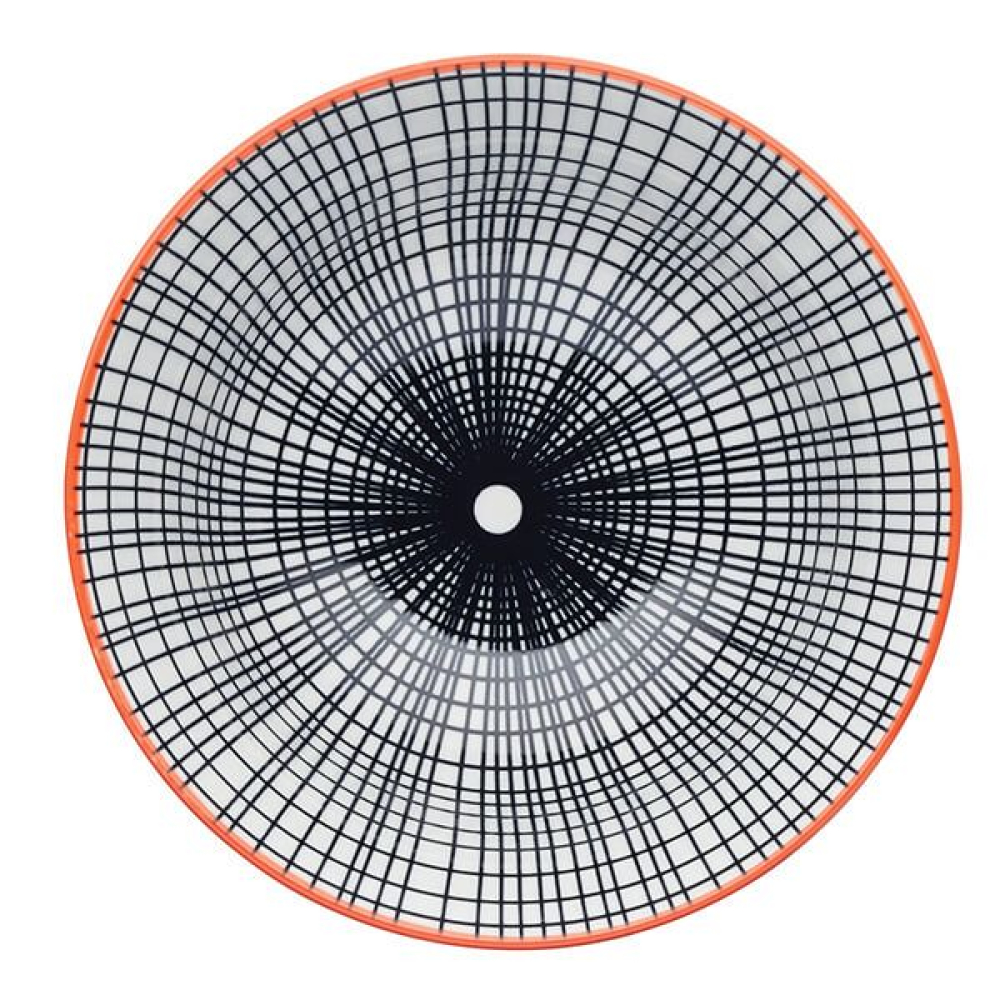 Миска Kitchen Craft BLACK TILE, керамика, диам. 16 см, 500 мл