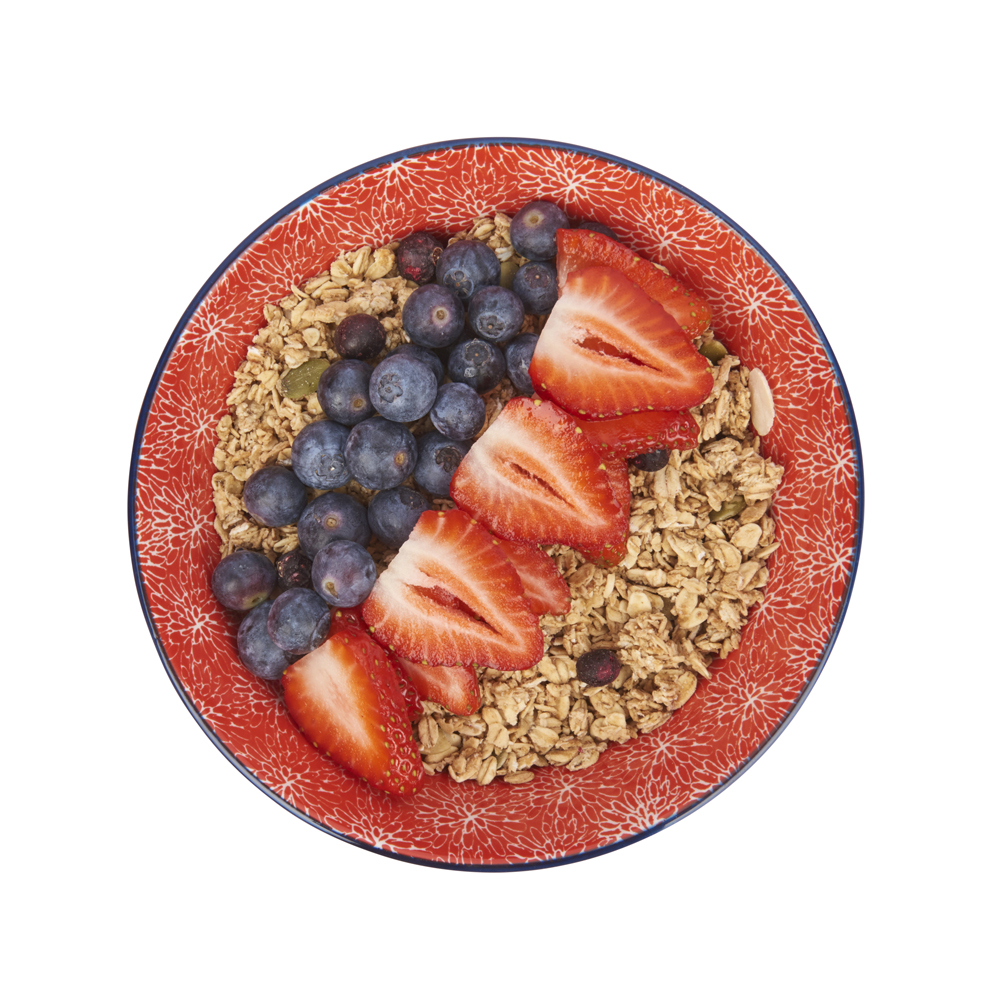 Миска Kitchen Craft RED FLORAL, керамика, диам. 16 см, 500 мл