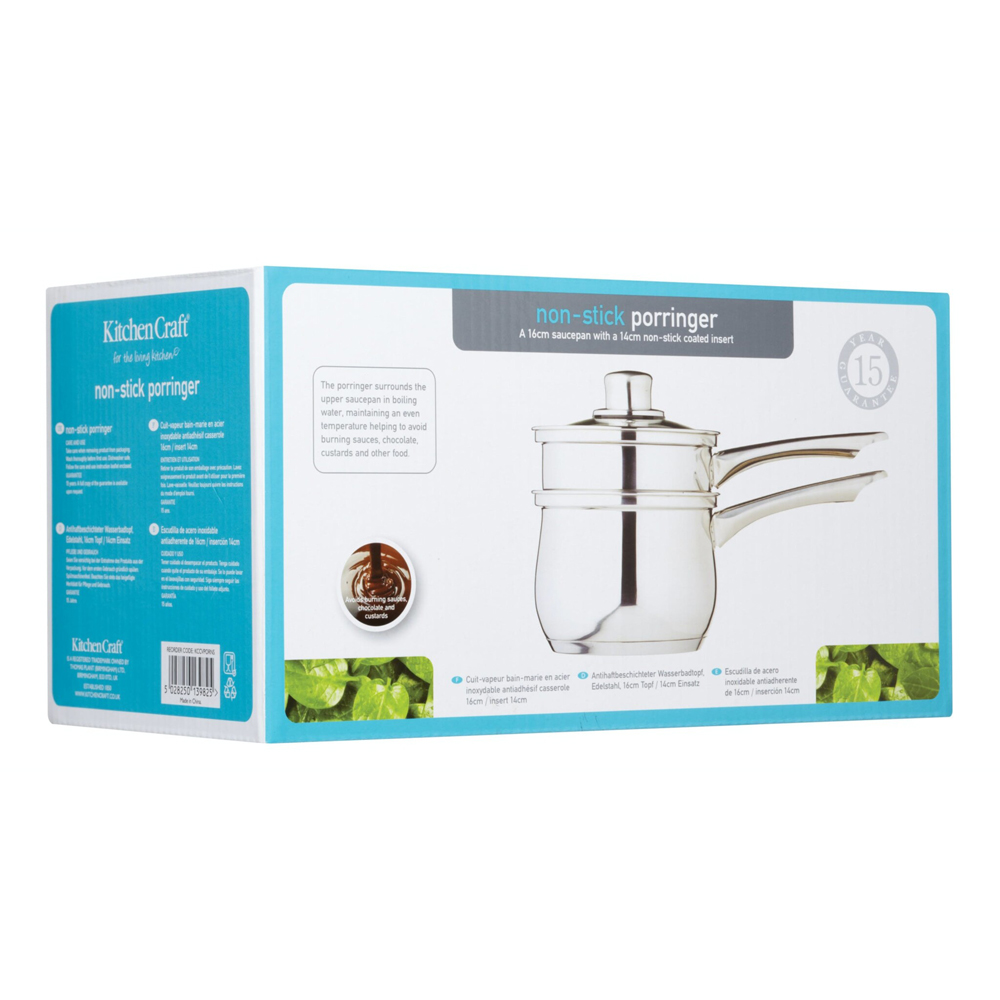 Набір для приготування на водяній бані з антипригарним покриттям Kitchen Craft, 3 пр.