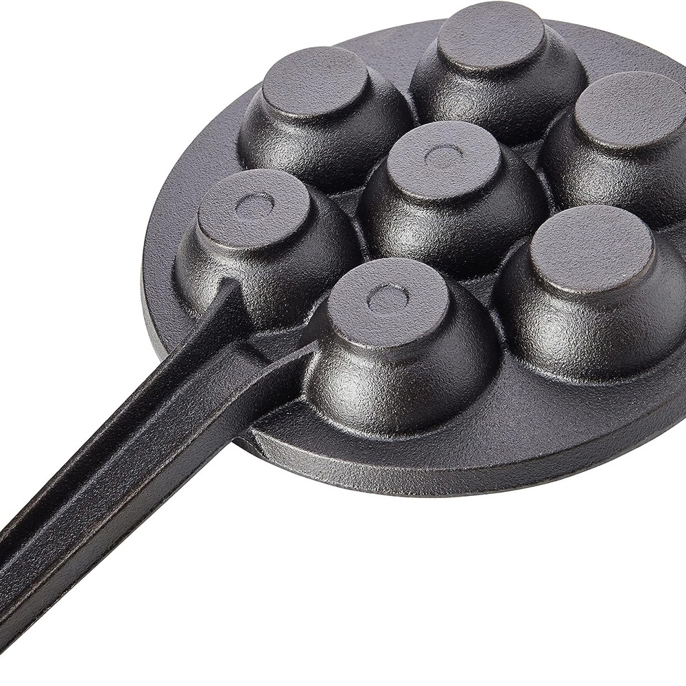 Сковорода для датских панкейков Kitchen Craft, чугун, диам. 20 см