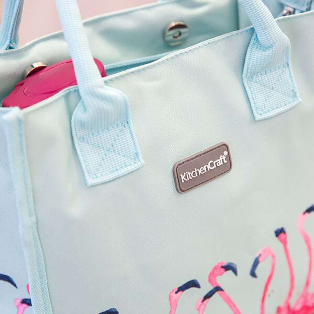 Сумка для ланча Kitchen Craft Grey Flamingo, 4 л