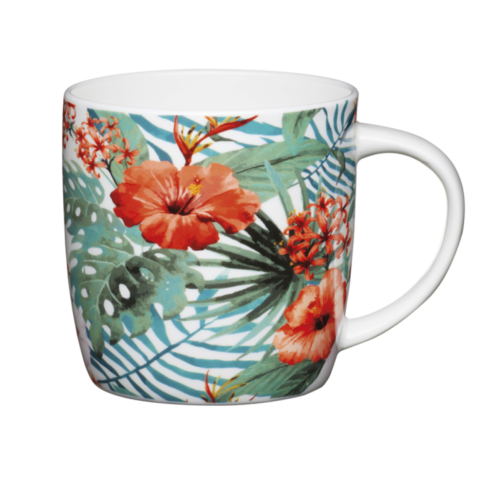 Кружка для чая Jungle Kitchen Craft, фарфор, 425 мл