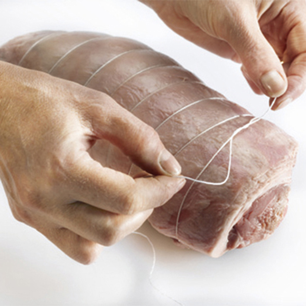 Нить многоразовая кухонная белая Kitchen Craft, моток 60 м