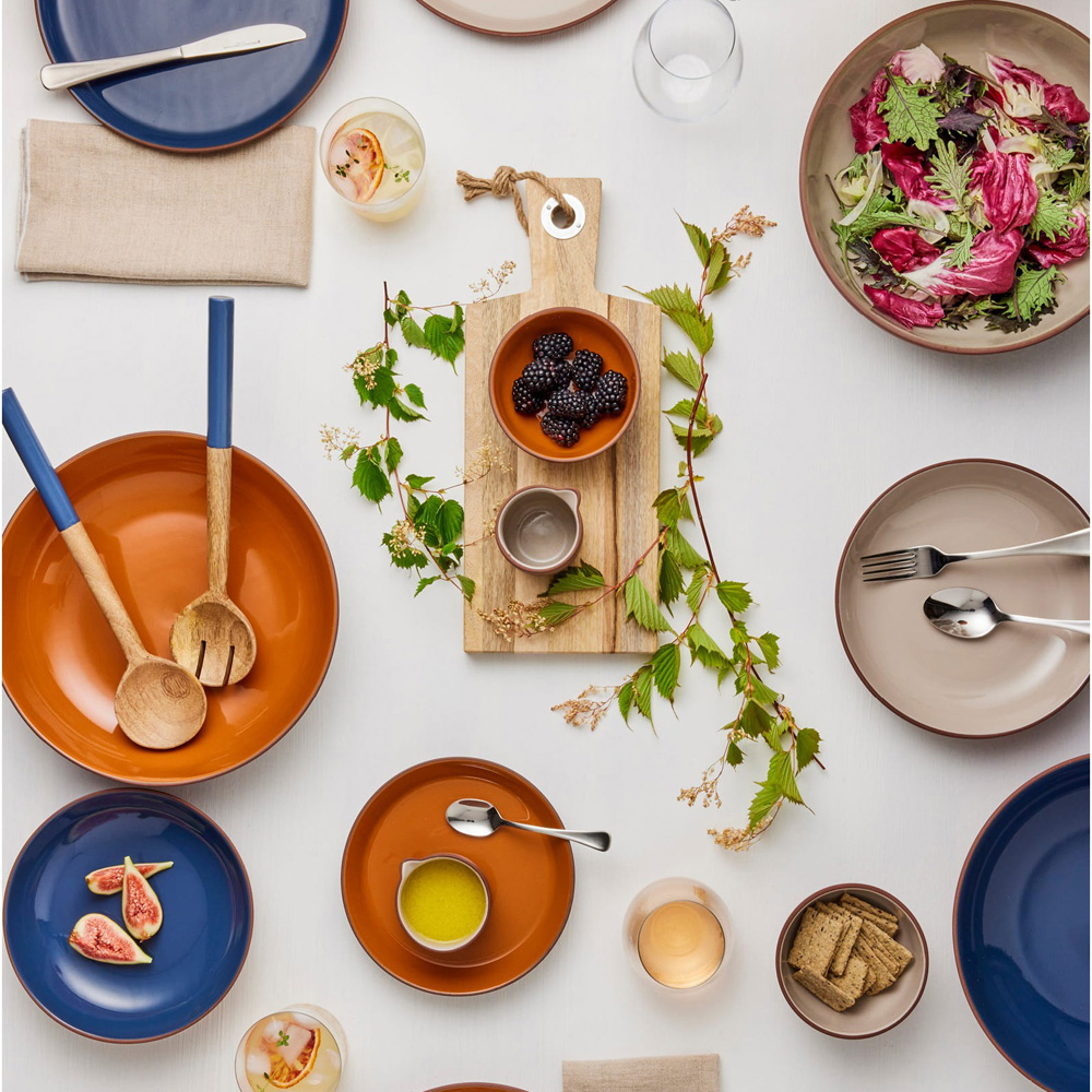 Чаша сервировочная Maxwell & Williams SIENNA, синяя, керамика, диам. 28 см, 2900 мл