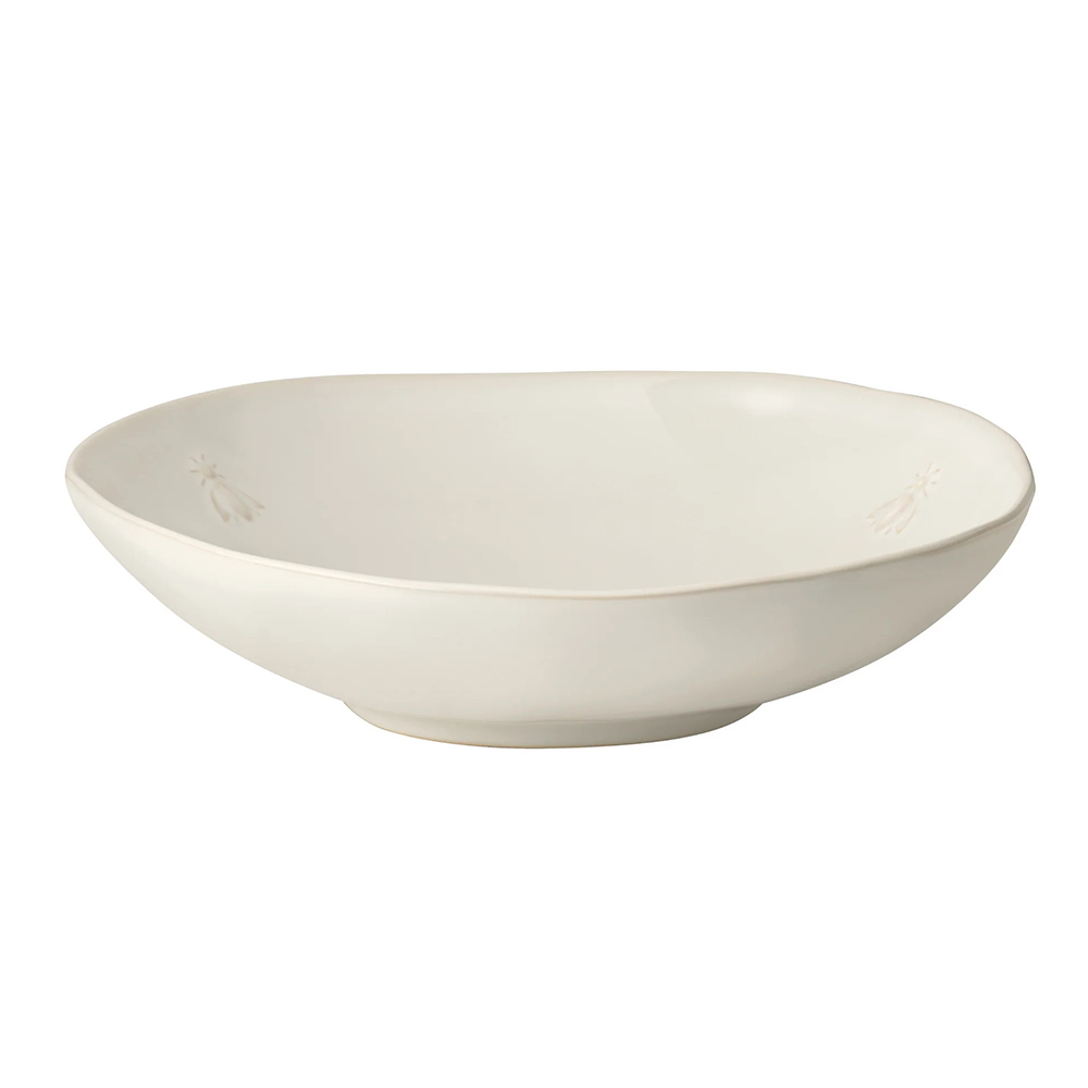 Тарелка для пасты La Rochere ABEILLE, керамика, экрю, диам. 23 см