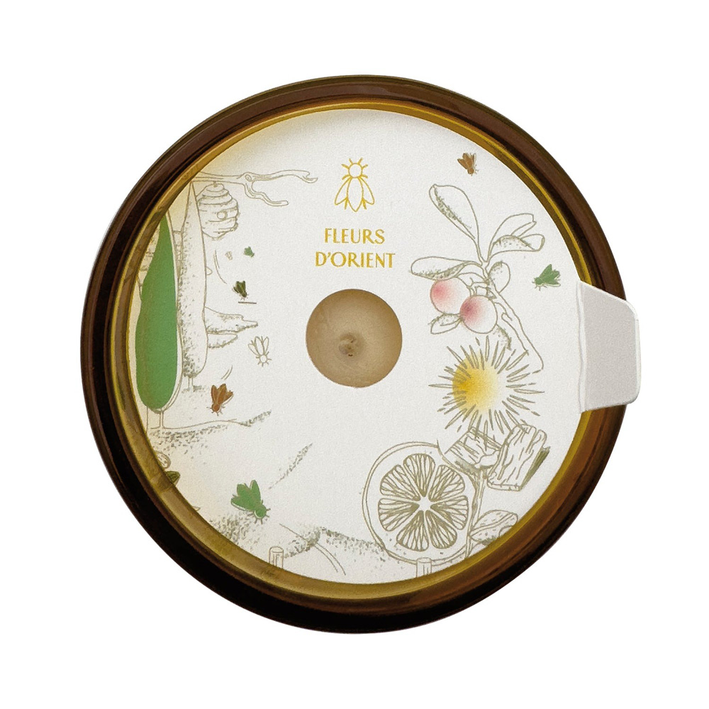 Свеча ароматизированная La Rochere ABEILLE FLEUR d'ORIENT, выс. 9,4 см, 200 гр.