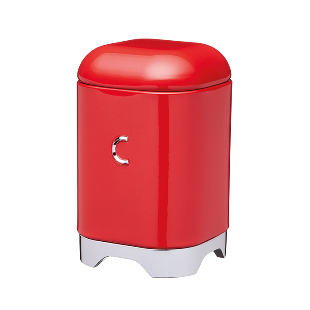 Емкость Kitchen Craft для кофе, 1 л, 11х16 см, красная