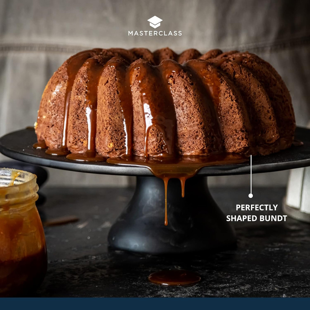 Декоративная форма для выпечки Kitchen Craft MASTERCLASS SWIRL, алюминий, 23,6 х 23,6 х 10 см